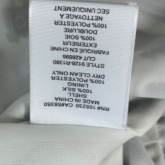 Joie Akeela White Print Long Sleeve Romper Sz XS - Picture 7 of 13